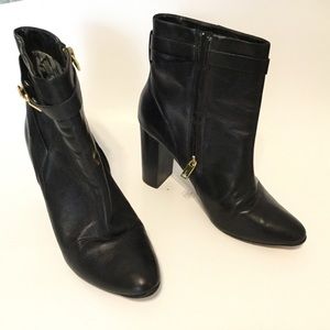 Ted Baker Black Fashion Boots Size 40 Leather